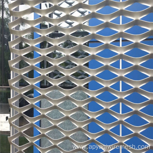 Diamond Shape Punching Aluminum Expanded Metal Mesh